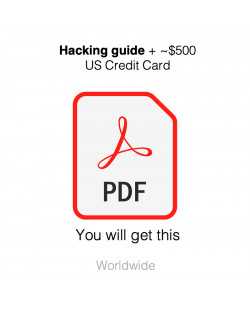 GENERAL HACKING GUIDE + $ 500 US CC GIFT